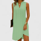 Clarhild™ | Elegant Flattering Dress with V-Neck