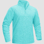 Men's 1/4 Zip Pullover Shirt Long Sleeve Sweatshirts