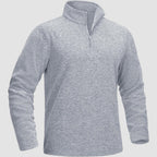 Men's 1/4 Zip Pullover Shirt Long Sleeve Sweatshirts
