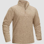 Men's 1/4 Zip Pullover Shirt Long Sleeve Sweatshirts